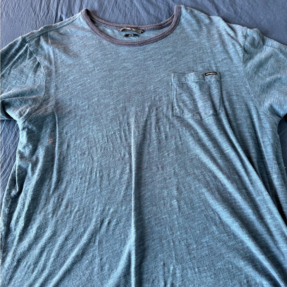 O'Neill Heathered Blue Short Sleeve Tee